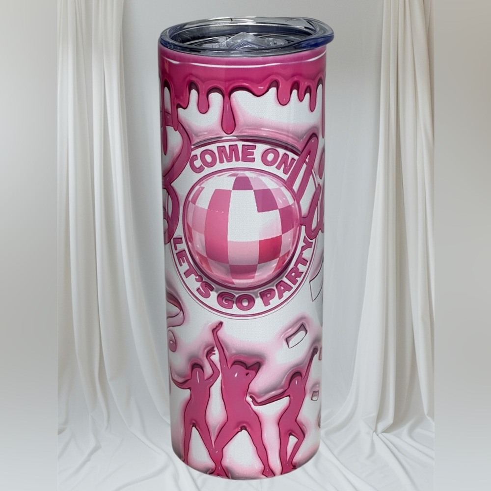 *NEW* Barbie Let’s Go Party - 20‎ oz. Stainless Steel Tumbler